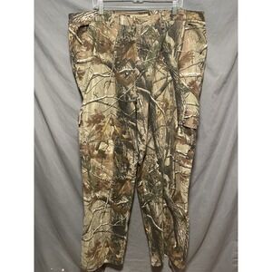Russell Outdoors Realtree Ap Cargo Pants Mens 2XL Camo Midweight